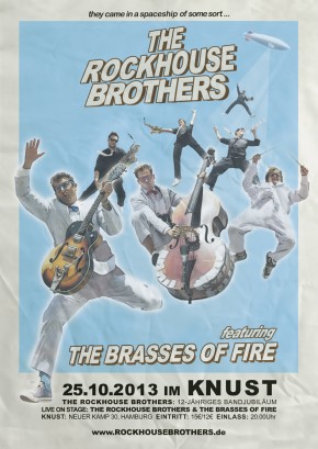 Rockhouse Brothers & The Brasses Of Fire