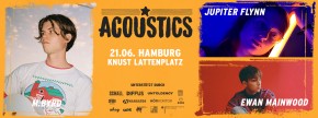 ACOUSTICS HAMBURG 2023: M.BYRD + JUPITER FLYNN + EWAN MAINWOOD
