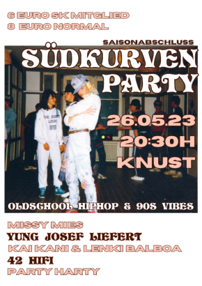 SAISONABSCHLUSS – SÜDKURVENPARTY