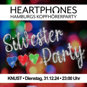 HEARTPHONES SILVESTERPARTY
