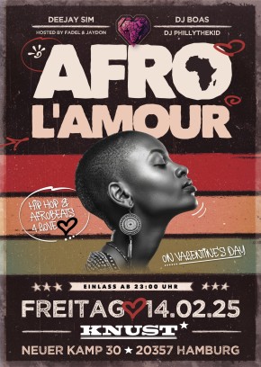AFRO L’AMOUR: DJ SIM + DJ BOAS + DJ PHILLY