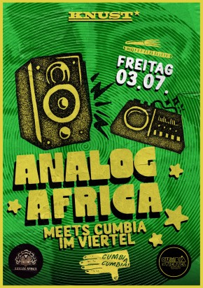 ANALOG AFRICA MEETS CUMBIA IM VIERTEL