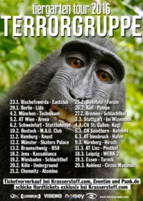 TERRORGRUPPE  – Tiergarten Tour 2016