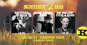 KNUST2GO HAMMER PARK: BATTERIES OF ROCK + PANIK POWER BAND + ABI WALLENSTEIN & Band