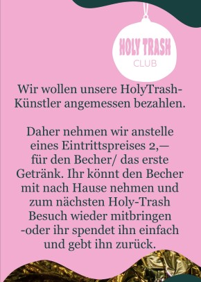 HOLY TRASH CLUB – DER NACHHALTIGE WEIHNACHTSMARKT AUF ST. PAULI