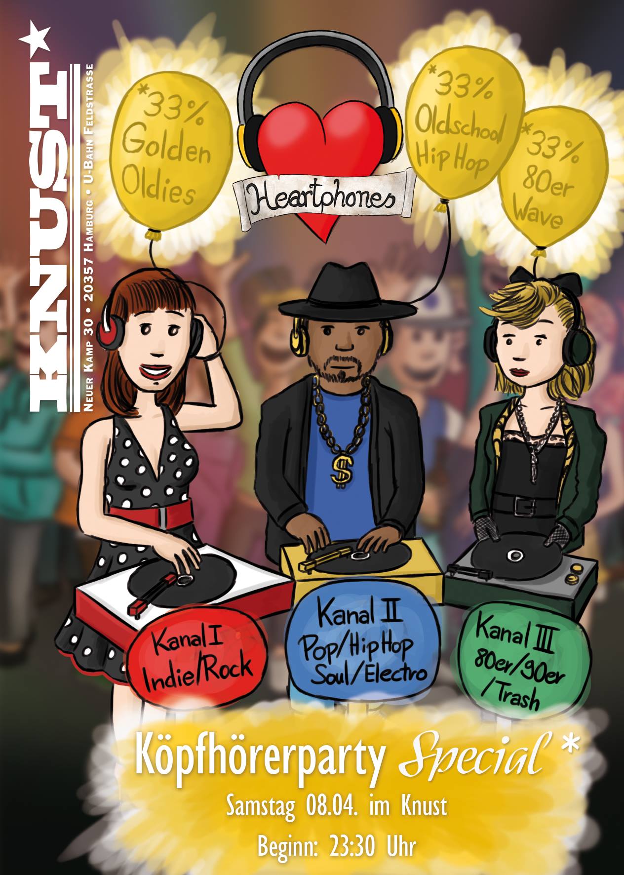 HEARTPHONES SPECIAL KNUST Hamburg